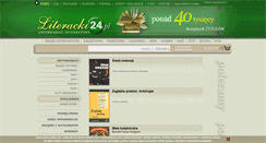 Desktop Screenshot of literacki24.pl