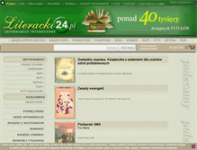 Tablet Screenshot of literacki24.pl
